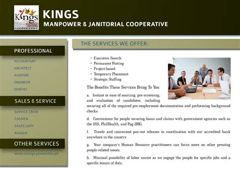 kings manpower agency philippines|Kings City .